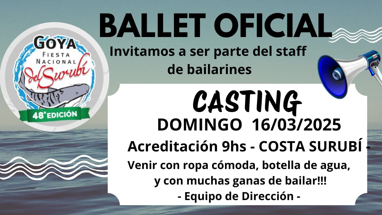 CASTING PARA BALLET OFICIAL FNS FLYR