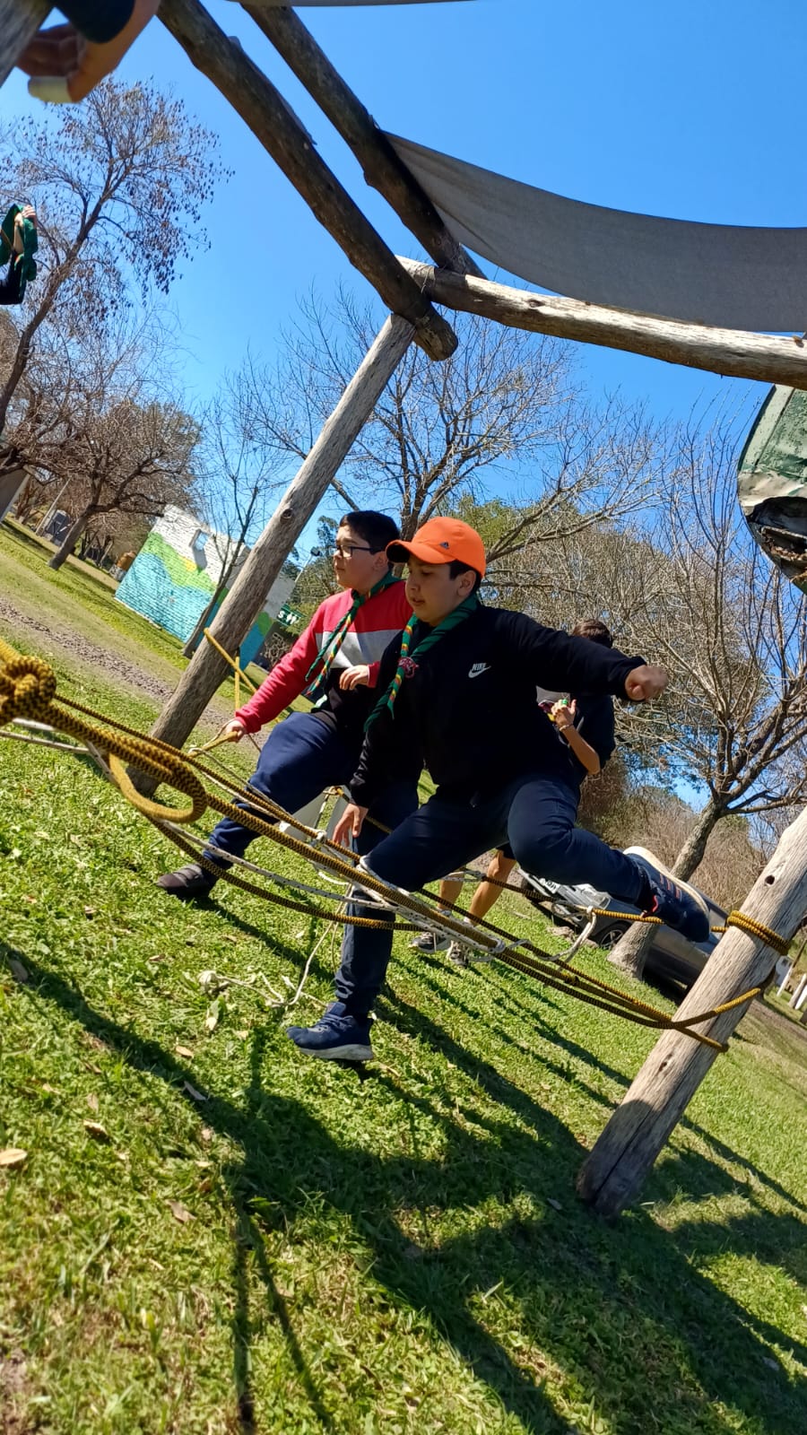 Grupo Scout Goya-Campamento invierno3