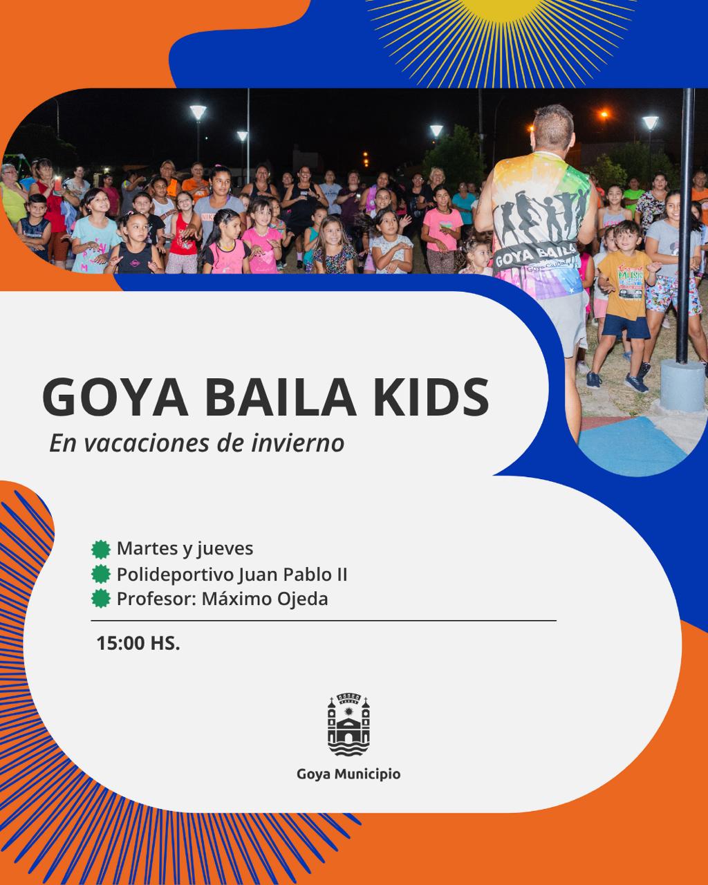 goya baila kids en vacaciones flyr 2