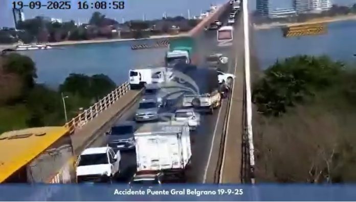 ACCIDENTE EN EL PUENTE GRAL BELGRANO