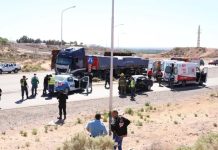 EN HORAS DE LA NOCHE DE LA VISPERA SE PRODUJO UN ACCIDENTE CON CONSECUENCIA FATAL