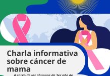 CHARLA INFORMATIVA SOBRE CÁNCER DE MAMA EN EL SAPS DE SAN RAMÓN