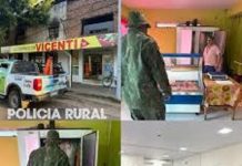 POLICIA, PERSONAL DE BROMATOLOGIA Y VETERINARIOS INSPECCIONARON DIFERENTES CARNICERÍAS