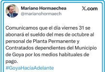PERSONAL MUNICIPAL PERCIBIRÁ SUS HABERES EL VIERNES 31 DE OCTUBRE