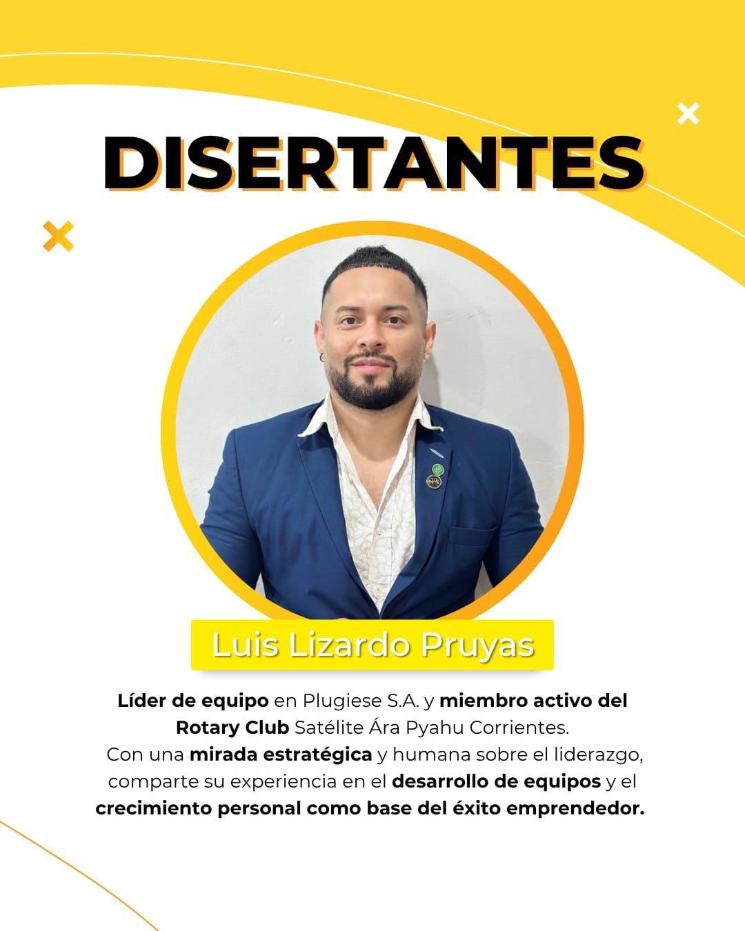 Taller Emprender en la era digital flyr 3 disertantes