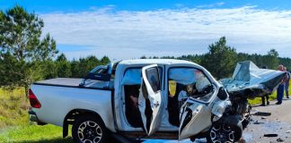 TRAGICO ACCIDENTE EN RUTA NAC 12: DEJA 4 PERSONAS FALLECIDAS Y UNA CON HERIDAS