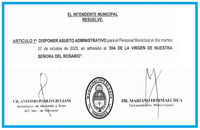asueto virgen