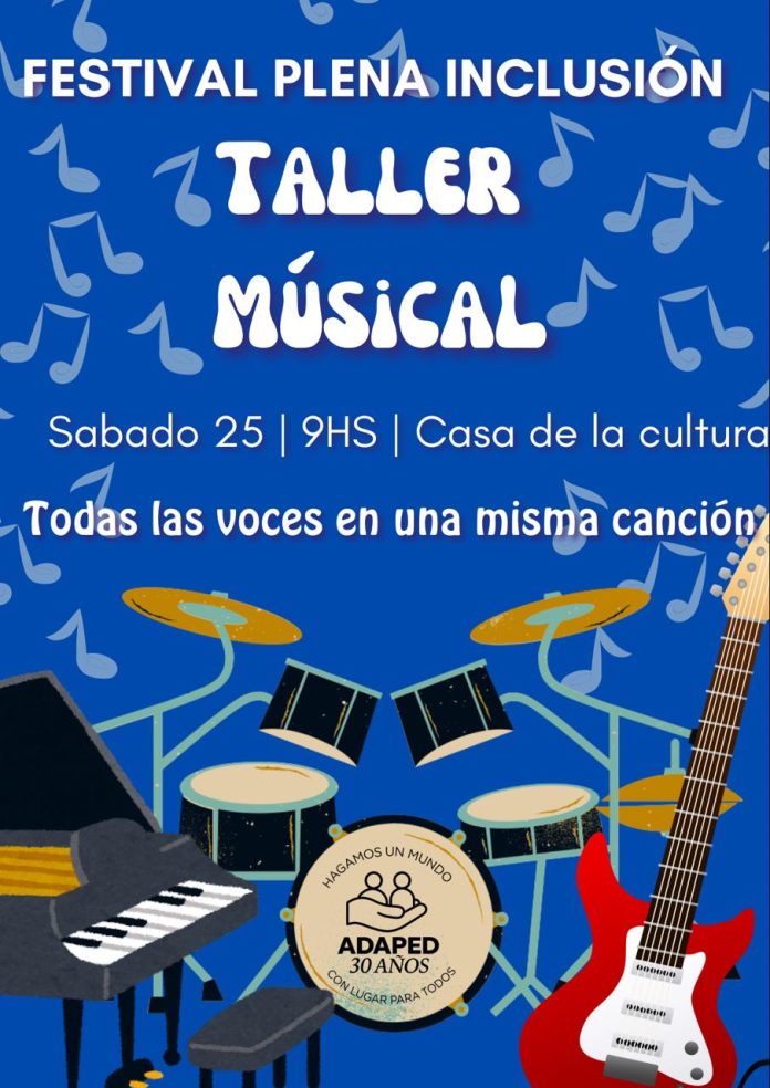 taller muscial flyr mes de la plena inclusion