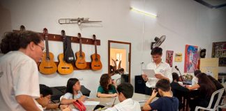 ESTUDIANTES DE LA ESCUELA DE MÚSICA RINDIERON EXAMEN FINAL ANTE EL CONSERVATORIO FRACASSI
