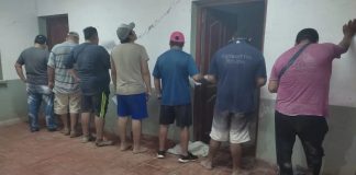 TIRARON LA LÍNEA . . . Y LOS PESCARON A LOS SIETE