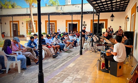 VISITA EFA SANTA LUCIA 3 CONCIERTO DIDACTICO