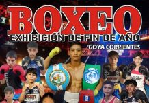 ESTE SÁBADO EN GOYA HABRÁ VELADA BOXÍSTICA EN CENTRAL GOYA