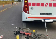 CHOQUE DE UN COLECTIVO Y DOS BICICLETAS EN LA RUTA 12