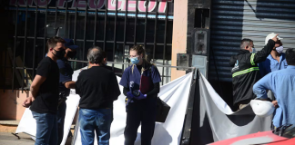 LESIONES DE CONSIDERACION SUFRIÓ UNA PERSONA AL RECIBIR UNA DESCARGA ELÉCTRICA