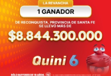 UN APOSTADOR DE SANTA FE GANÓ EL MAYOR PREMIO EN LA HISTORIA DEL QUUINI 6: CUÁNTO SE LLEVÓ