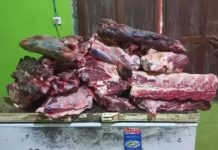 LLEVABAN PRODUCTOS CARNICOS DE DUDOSA PROCEDENCIA EN UNA CAMIONETA