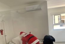 ¡¡¡ SAQUEN FOTOS !!! … LA POLICÍA DE CORRIENTES “UR II” SE DISFRAZÓ DE PAPÁ NOEL