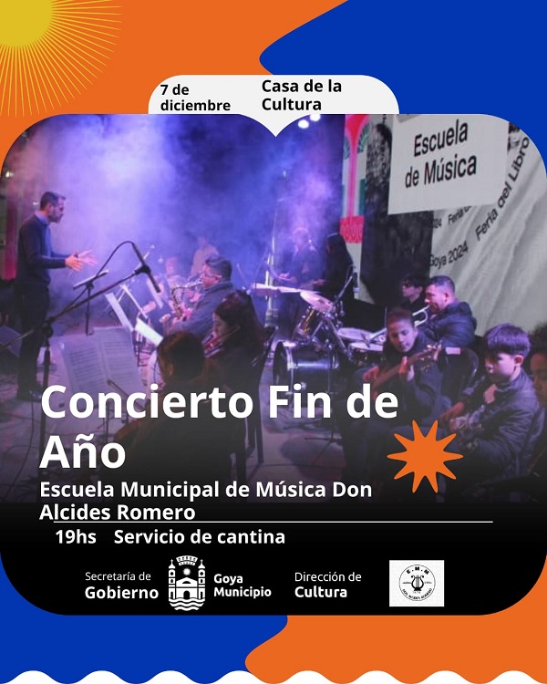 concierto fin de año escuela de musica flyr