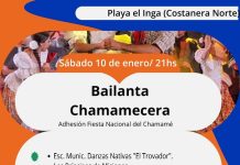 BAILANTA CHAMAMECERA “EL TACO Y SUELA PLAYERO”