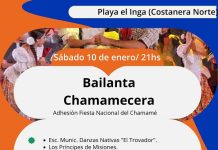 BAILANTA CHAMAMECERA EN EL INGA