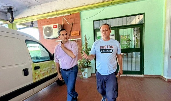 El Ministro de Desarrollo Social José Irigoyen recorrió este domingo la delegación del Ministerio de Desarrollo Social goya