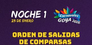 GOYA LISTA PARA LA PRIMERA LUNA CARNAVALERA