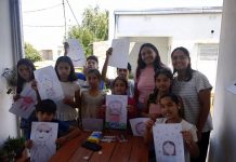 INICIO TALLER DE VERANO “MI PRIMER LIBRO” EN SUM DEL BARRIO 9 DE JULIO