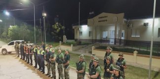 FUERTE DISPOSITIVO INTEGRAL DE SEGURIDAD Y CONTROL POLICIAL