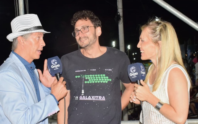 Martín Pigna en carnaval Goya