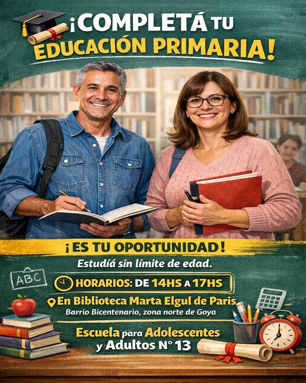 oferta para finaliar la primaria flyr