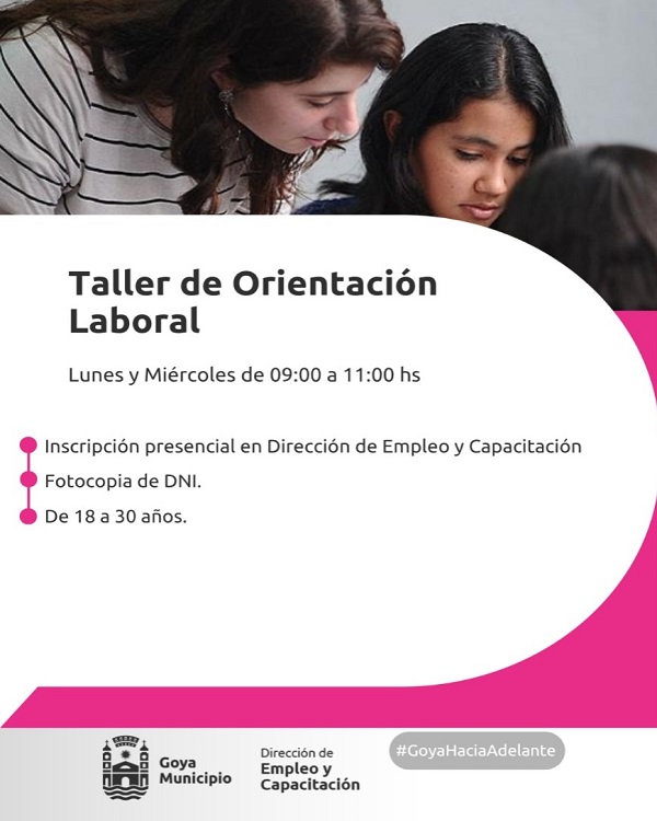 taller de orientacion laboral flyr