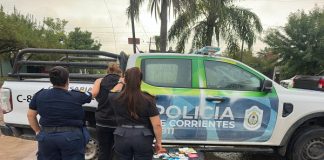 PERSONAL DE LA POLICIA DE CORRIENTES APREHENDIÓ A UNA MUJER A QUIEN SE LE SECUESTRÓ VARIOS ENVOLTORIOS DE COCAÍNA