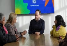 Encuentro con Fundación Brilla Mujer EL INTENDENTE RECIBIÓ A INTEGRANTES DE LA FUNDACIÓN BRILLA MUJER