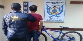 PERSONAL POLICIAL RECUPERA UNA BICICLETA Y DETUVO A QUIEN SERÍA AUTOR DEL ROBO