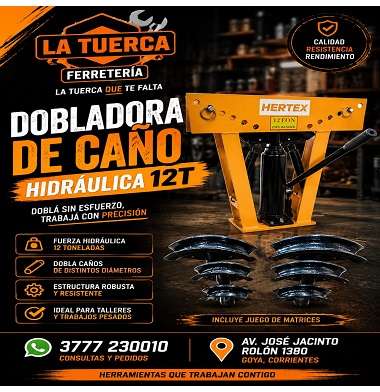LT DOBLADORA DE CAÑOS