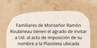 ORDENANZA 2.267: LA PLAZOLETA DE CALLE EVARISTO LÓPEZ LLEVARÁ EL NOMBRE DE MONSEÑOR ROUBINEAU