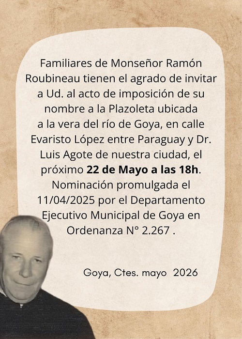plazoleta Monseñor Roubineau flyr