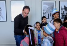 EL INTENDENTE MARIANO HORMAECHEA RECIBIÓ A LOS CHICOS DE LA FUNDACIÓN “MARIA DE BELEN”