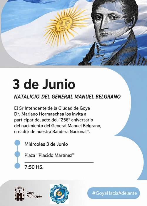 256 años Natalicio de Belgrano Flyr
