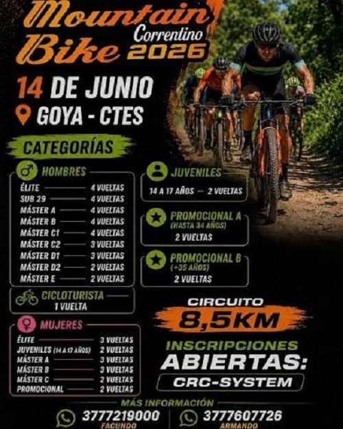 4ta fecha campeonato MTB Sur Correntino Flyr
