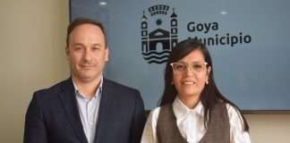 Acto Institucional: INTENDENTE MARIANO HORMAECHEA TOMÓ JURAMENTO A NUEVA DIRECTORA DE CONSEJOS VECINALES DE GOYA