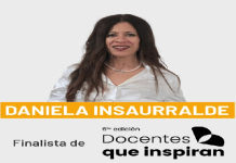 GOYANA ENTRE LOS MEJORES DEL PAÍS: DANIELA INSAURRALDE ES SEMIFINALISTA DE “DOCENTES QUE INSPIRAN”
