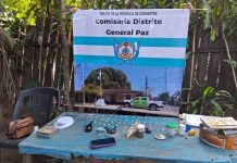 MERCEDES: POLICÍA DE CORRIENTES DESBARATÓ UN KIOSCO DE VENTA DE DROGAS, SECUESTRÓ COCAÍNA, DINERO EN EFECTIVO, CELULARES Y DETUVIERON A DOS MUJERES Y UN JOVEN