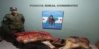 BELLA VISTA: SECUESTRAN CORTES DE CARNE VACUNA FAENADAS RECIENTEMENTE Y ESTARIAN VINCULADAS A UN HECHO DELICTIVO