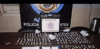 BARRIÓ QUINTA FERRE: DETIENEN A UN DEALER CON 300 DOSIS DE COCAÍNA