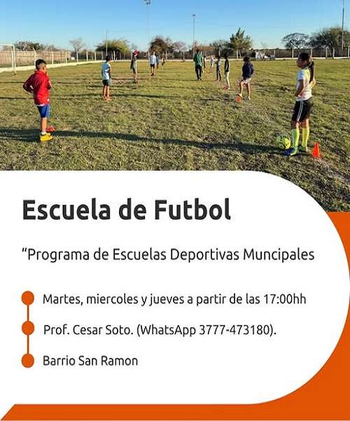 escuelas deportivas Municipal Escuela de Futbol Flyr