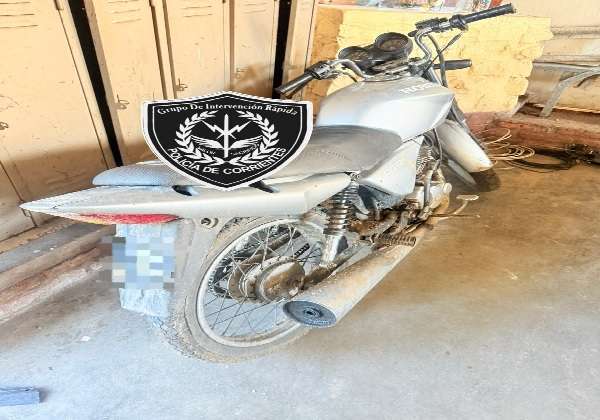 moto recuperada