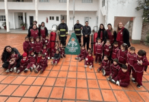 YAYO SCOFANO SALUDÓ EN NOMBRE DE LOS BOMBEROS VOLUNTARIOS DE GOYA A LA COMUNIDAD