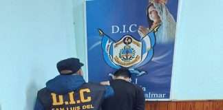 SAN LUIS DEL PALMAR : EN ALLANAMIENTO POLICIAL DETIENEN A UNA PERSONA Y SE RECUPERAN VARIOS ELEMENTOS