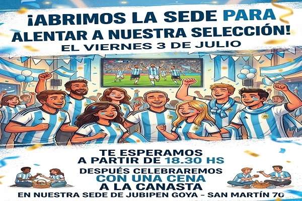 JUBIPEN ALIENTA A LA SELECCION FLYR